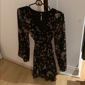 Free people long sleeve dress size S